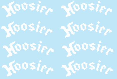Hoosier Tire Decals – Hurd Hobbies