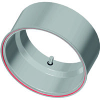 10 Bassett Wheel with Valve Stem