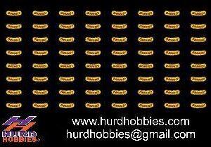 Bassett Wheel Decal Sheet