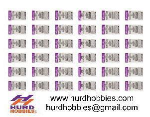 Hoosier Tire Sticker Sheet