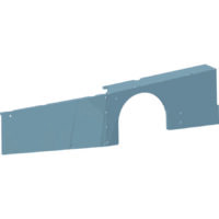 Left Side Panel (Troyer) Blank