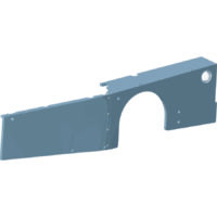 Left Side Panel (FURY/PSR) & Hole