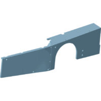 Left Side Panel (FURY/PSR) Blank