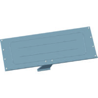 Rear Panel (No Overflow Outlet & Ribs)