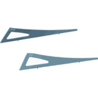 C-Post Hole Cutout Set