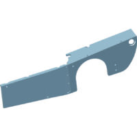 Left Side Panel Troyer Round