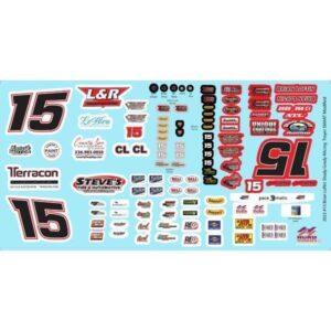 2022 #15 Brian Loftin Decals