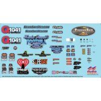 2022 #104 Brandon Ward Decals