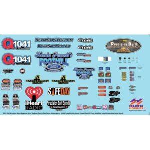 2022 #104 Brandon Ward Decals