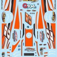 2 Brandon Ward Coulter Decals