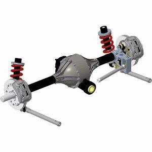Rear Suspension w/ Trailing Arms and Springs
