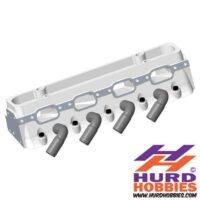 LH Cylinder Head with Boots