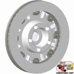 WMCC Rear Brake Rotor and Adapter Plate