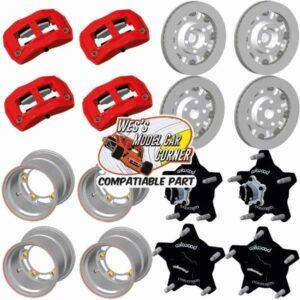 WMCC Complete Set (Wheels, Hubs, Rotors & Calibers)
