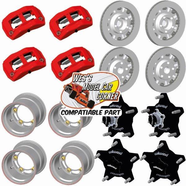 WMCC Complete Set (Wheels, Hubs, Rotors & Calibers)