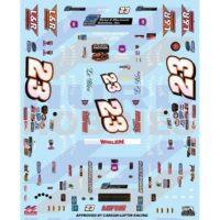 2024 23 Carson Loftin Cartograf Decal Sheet