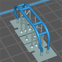 Front Bumper Drop Bar (STL File)