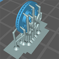 WMCC Front Rotor and Adapter Plate (STL File)