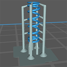 Shock Absorbers LR RR Set (STL Files) - Image 4