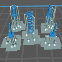 Shock Absorbers LR RR Set (STL Files)