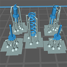 Shock Absorbers LR RR Set (STL Files)